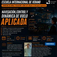 Escuela Internacional de Verano: navegación, control y dinámica de vuelo aplicada